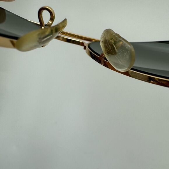Vintage B&L Ray-Ban Aviator Sunglasses 58mm Gold Frame USA Made G15 Lens Unisex - Picture 7 of 11